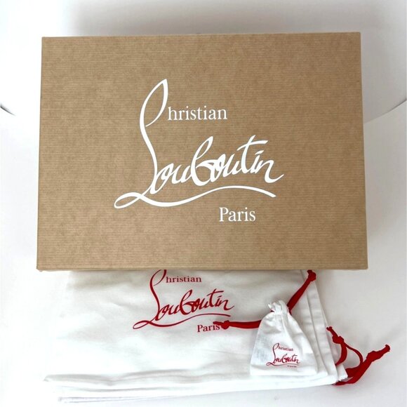 Christian Louboutin Miss Z Black Pumps Pointed Toe Stiletto 100mm Size 38.5 - Picture 12 of 13